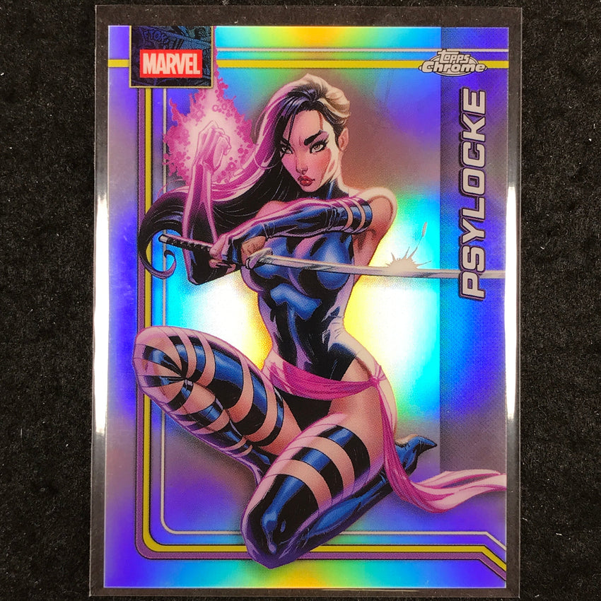 2026 Topps Chrome Marvel Comics PSYLOCKE Base Refractor #92
