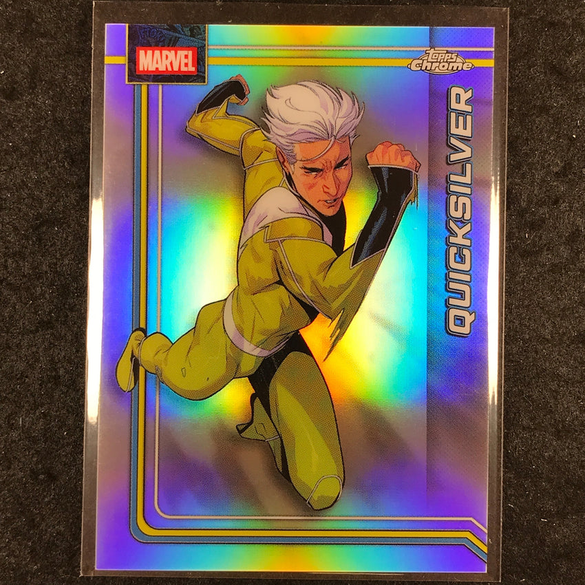 2026 Topps Chrome Marvel Comics QUICKSILVER Base Refractor #93