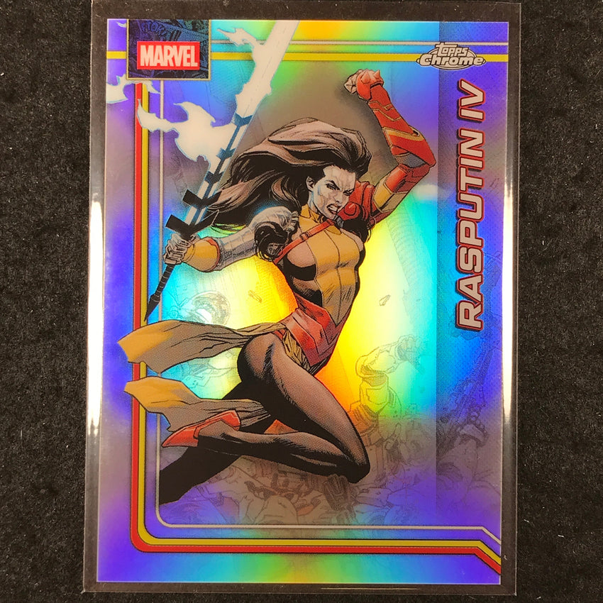 2026 Topps Chrome Marvel Comics RASPUTIN IV Base Refractor #94