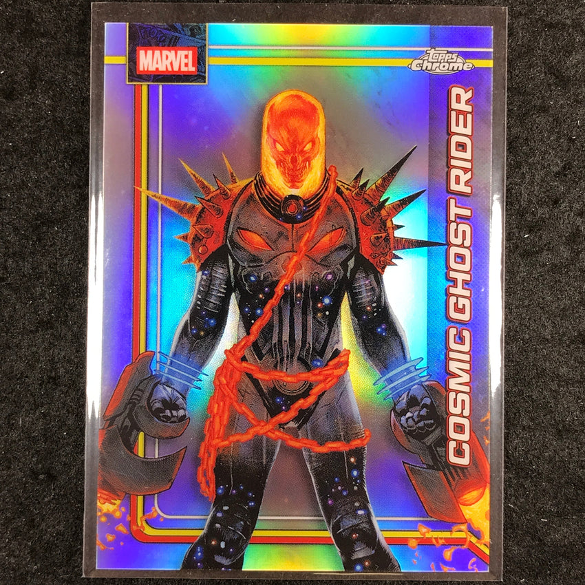 2026 Topps Chrome Marvel Comics COSMIC GHOST RIDER Base Refractor #108