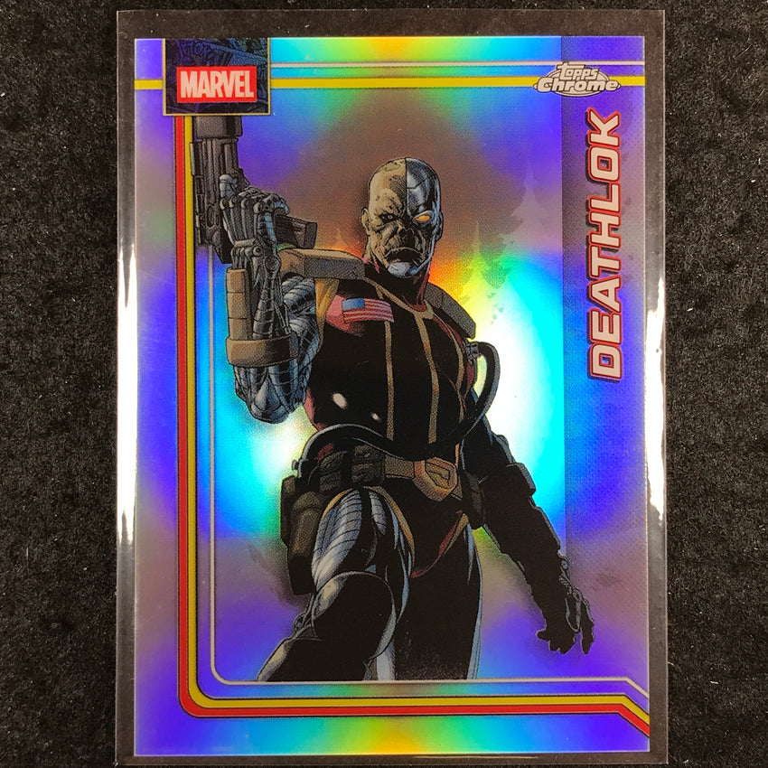 2026 Topps Chrome Marvel Comics DEATHLOK Base Refractor #109