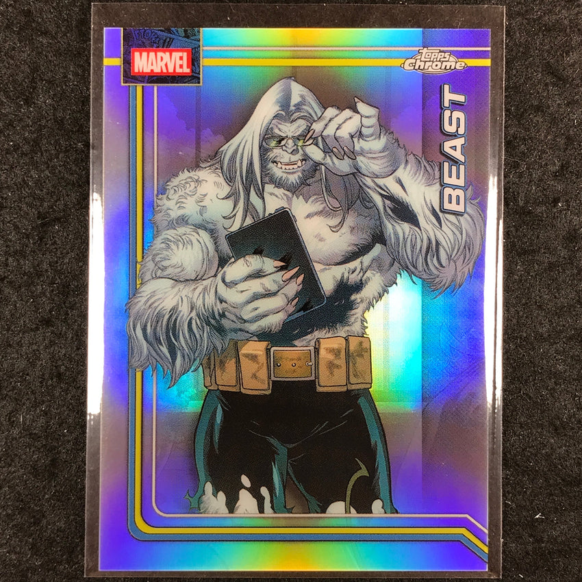 2026 Topps Chrome Marvel Comics BEAST Base Refractor #10