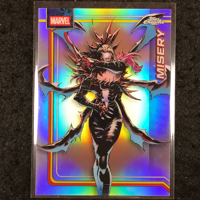 2026 Topps Chrome Marvel Comics MISERY Base Refractor #137