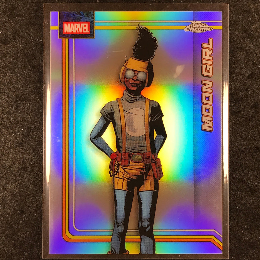 2026 Topps Chrome Marvel Comics MOON GIRL Base Refractor #138