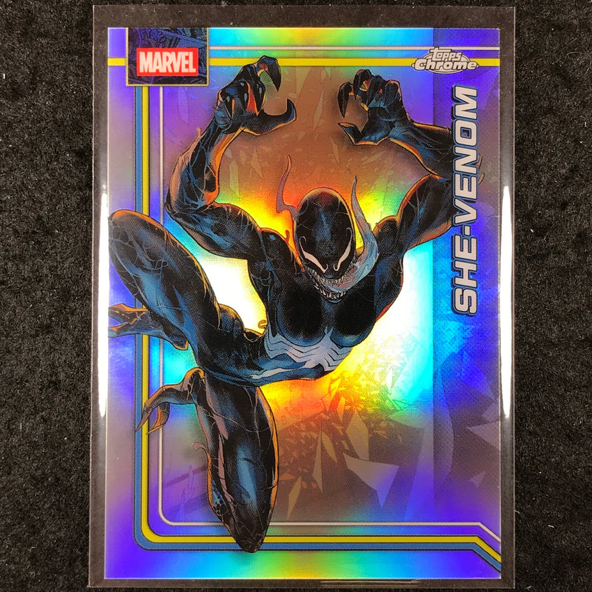 2026 Topps Chrome Marvel Comics SHE-VENOM Base Refractor #152