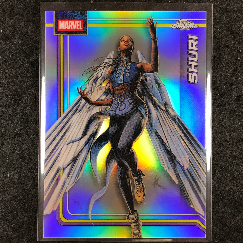 2026 Topps Chrome Marvel Comics SHURI Base Refractor #154
