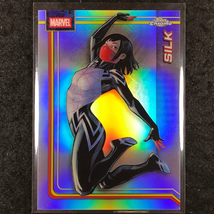 2026 Topps Chrome Marvel Comics SILK Base Refractor #156