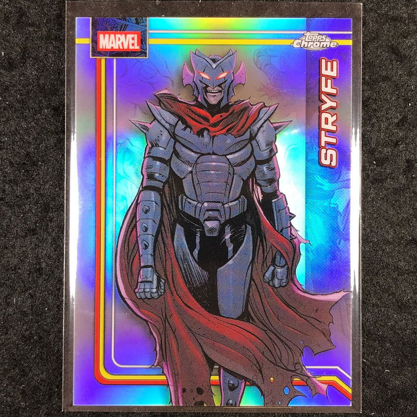 2026 Topps Chrome Marvel Comics STRYFE Base Refractor #171