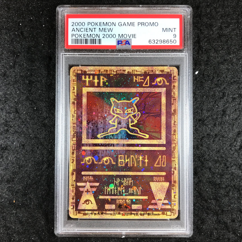 PSA 9 Ancient Mew -  2000 Pokemon Movie Promo 650