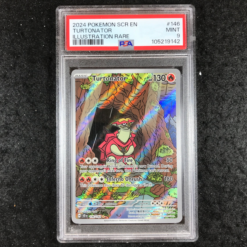 PSA 9 Turtonator 146/142 - Illustration Rare Stellar Crown 142