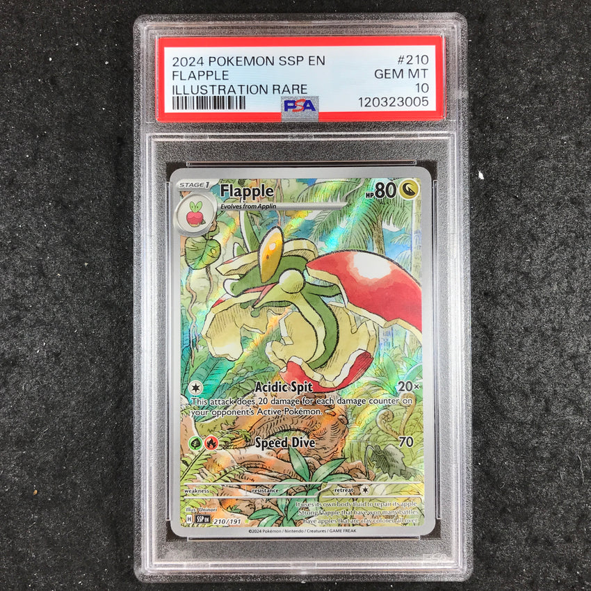 PSA 10 Flapple - 210/191 - Illustration Rare Surging Sparks 005