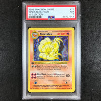 PSA 7 Ninetales - 12/102 - Holo Rare 1999 Base Set 1st Edition 543