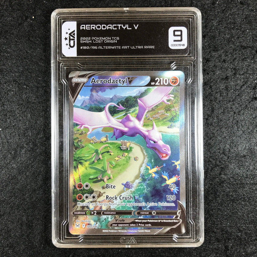 CTA 9 Aerodactyl V - 180/196 - Alternate Art Lost Origin 548