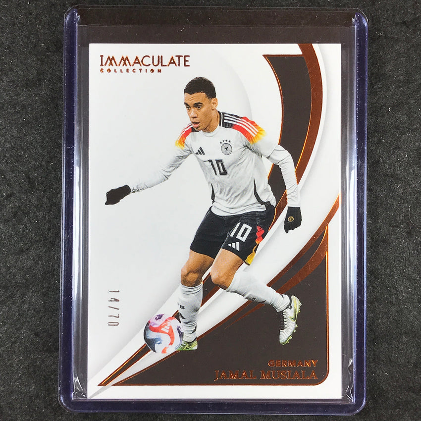 2024-25 Immaculate Soccer JAMAL MUSIALA Base 14/70 #88
