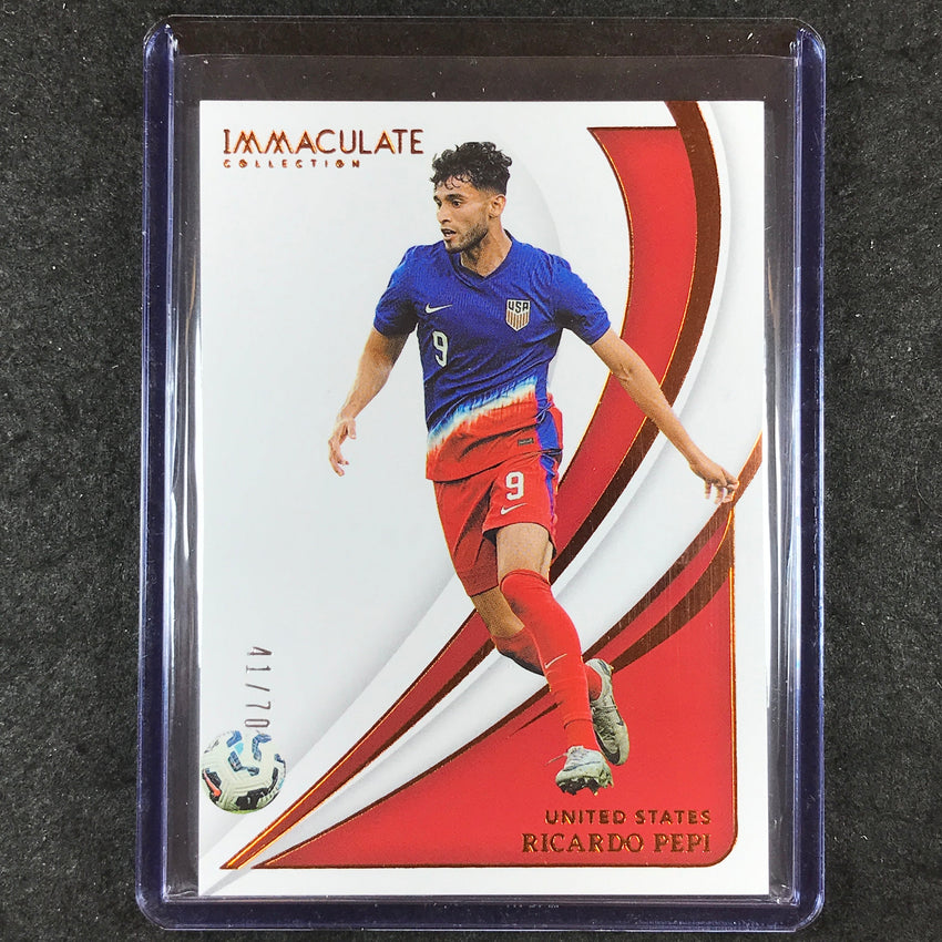 2024-25 Immaculate Soccer RICARDO PEPI Base 41/70 #128