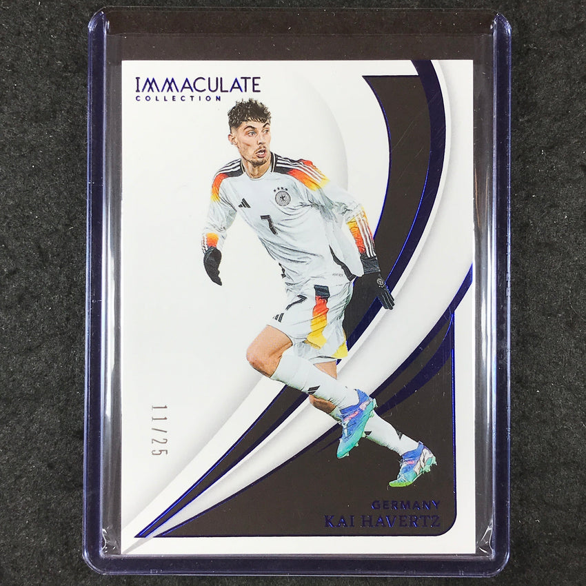 2024-25 Immaculate Soccer KAI HAVERTZ Base Sapphire 11/25 #96