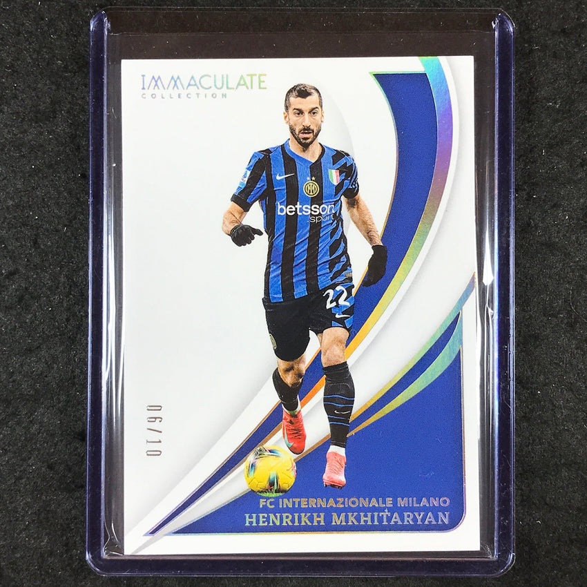 2024-25 Immaculate Soccer HENRIKH MKHITARYAN Base Gold 6/10 #22