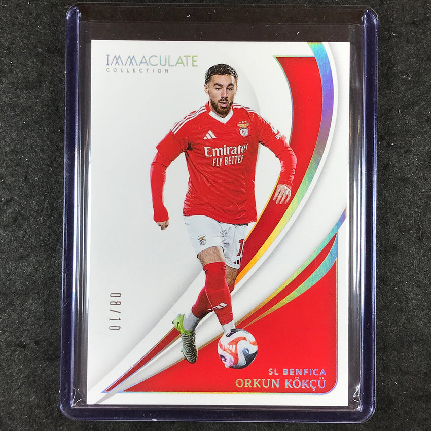2024-25 Immaculate Soccer ORKUN KOKCU Base Gold 8/10 #39