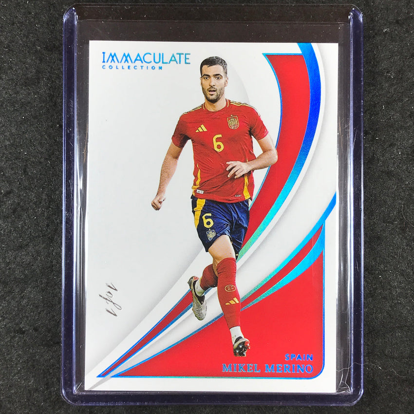 2024-25 Immaculate Soccer MIKEL MERINO Base Platinum 1/1 #120