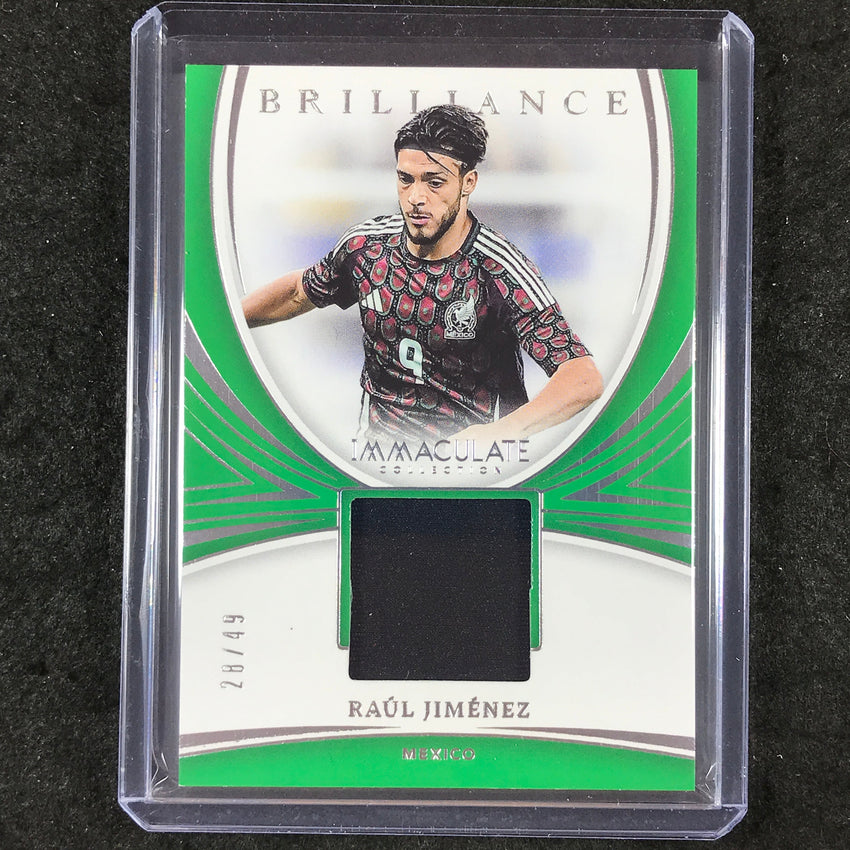 2024-25 Immaculate Soccer RAUL JIMENEZ Brilliance Jersey Relic Silver 28/49