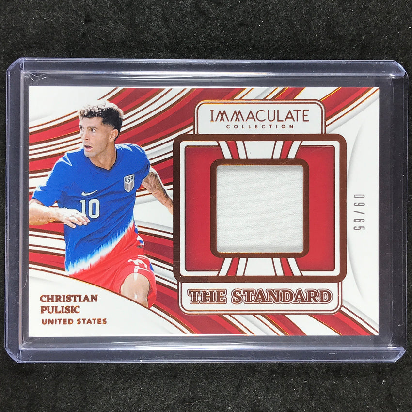 2024-25 Immaculate Soccer CHRISTIAN PULISIC The Standard Jersey Bronze 9/65