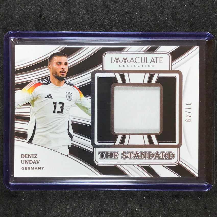 2024-25 Immaculate Soccer DENIZ UNDAV The Standard Jersey Relic Silver 37/49