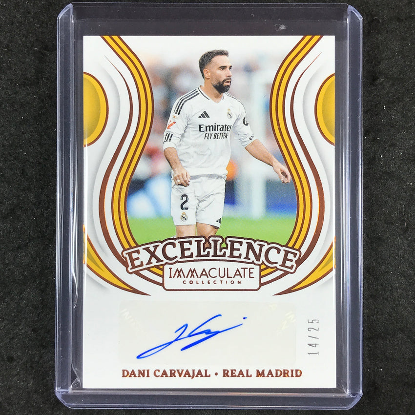 2024-25 Immaculate Soccer DANI CARVAJAL Excellence Autographs Bronze 14/25