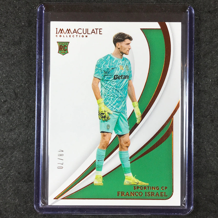 2024-25 Immaculate Soccer FRANCO ISRAEL Rookie Base 48/70 #44