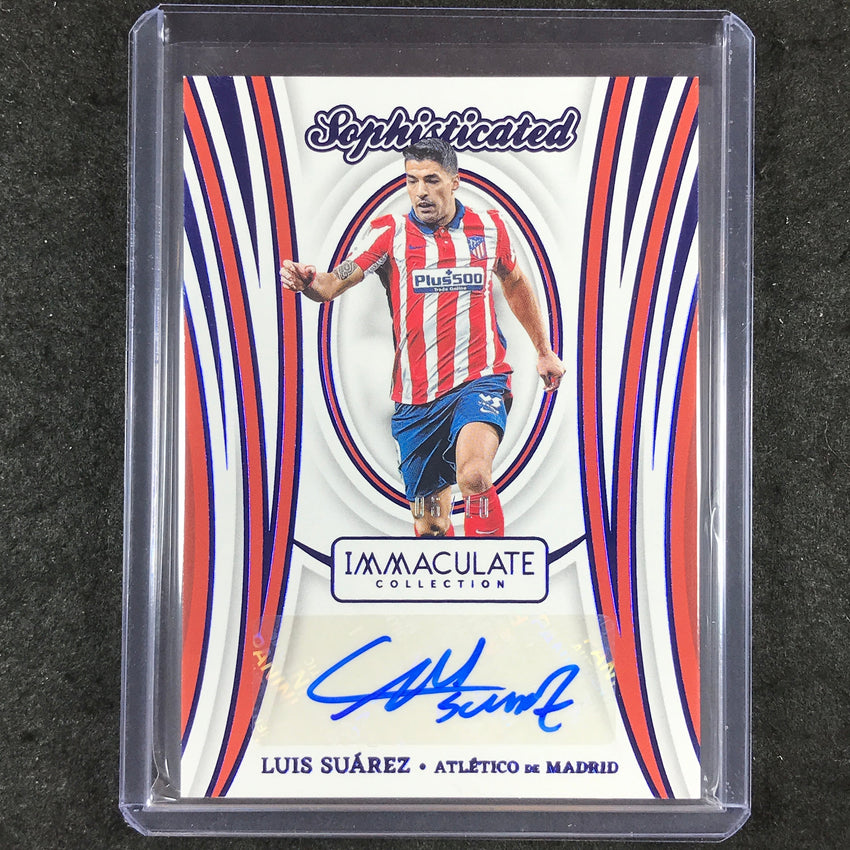 2024-25 Immaculate Soccer LUIS SUAREZ Sophisticated Auto Sapphire 6/10