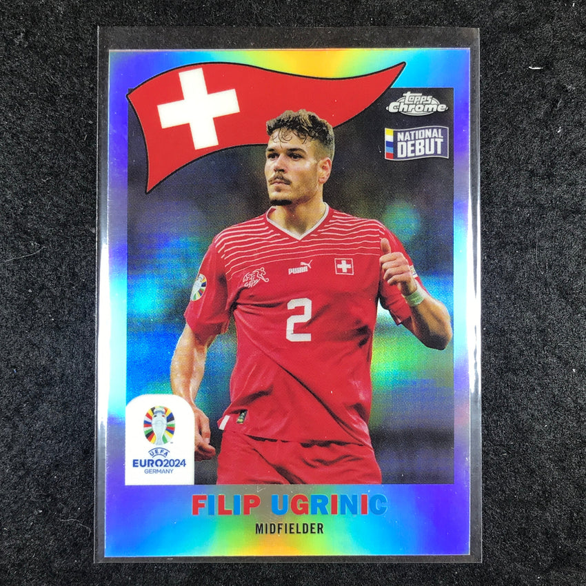 2023-24 Topps Chrome UEFA Euro FILIP UGRINIC 1960 Topps Chrome Debut Base #8