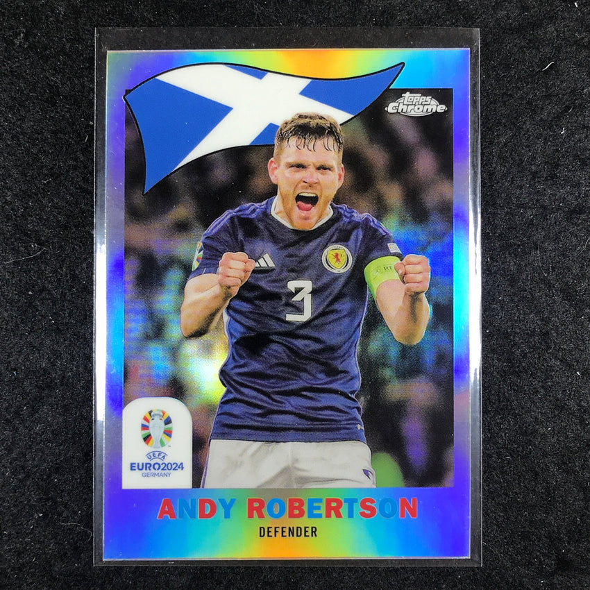 2023-24 Topps Chrome UEFA Euro ANDY ROBERTSON 1960 Topps Chrome Base #10