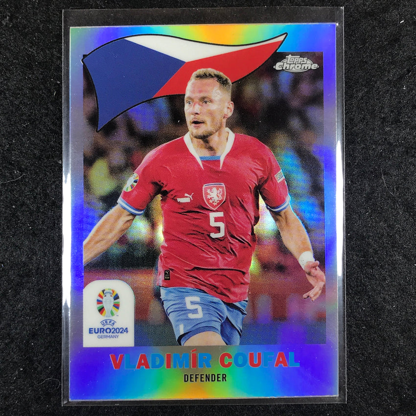 2023-24 Topps Chrome UEFA Euro VLADIMIR COUFAL 1960 Topps Chrome Base #14
