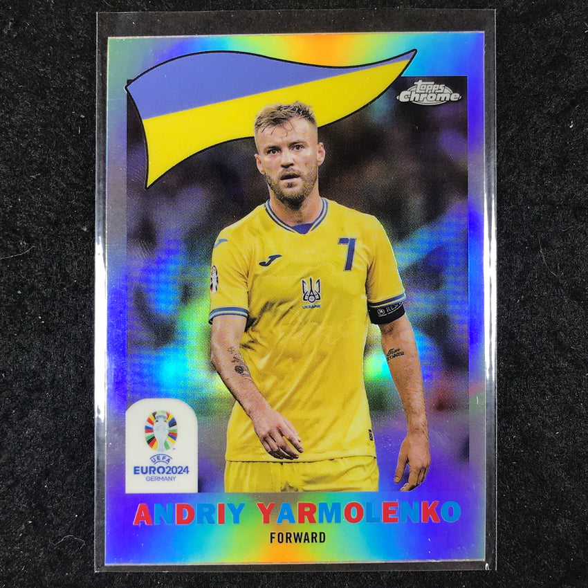 2023-24 Topps Chrome UEFA Euro ANDRIY YARMOLENKO 19 Topps Chrome Base #17