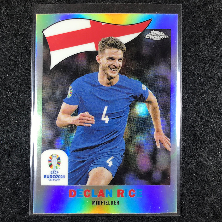 2023-24 Topps Chrome UEFA Euro DECLAN RICE 1960 Topps Chrome Base #18