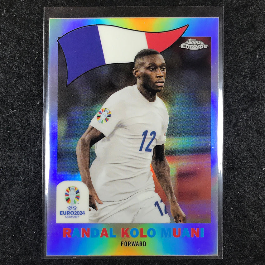 2023-24 Topps Chrome UEFA Euro RANDAL KOLO MUANI 1960 Topps Chrome Base #20