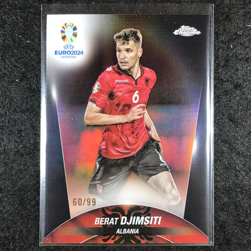 2023-24 Topps Chrome UEFA Euro BERAT DJIMSITI Base Color Match 60/99 #91