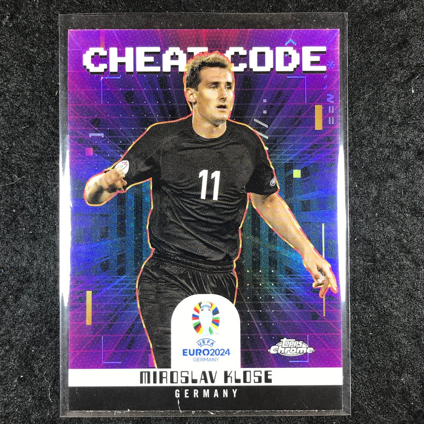 2023-24 Topps Chrome UEFA Euro MIROSLAV KLOSE Cheat Code Base #1