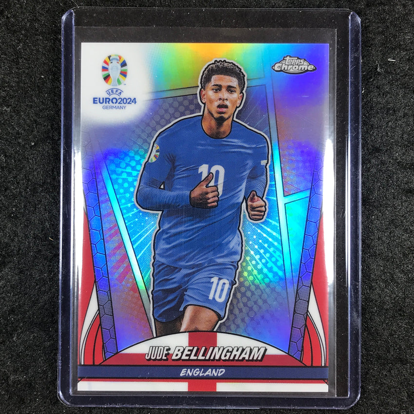2023-24 Topps Chrome UEFA Euro JUDE BELLINGHAM Base Hero Variations SP #147