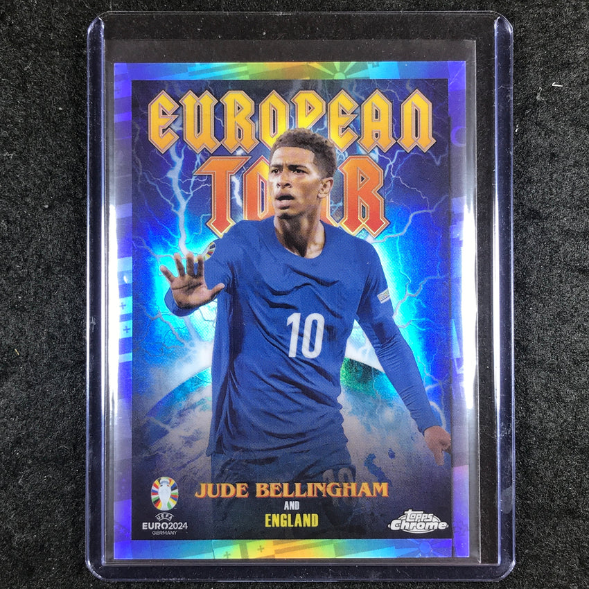 2023-24 Topps Chrome UEFA Euro JUDE BELLINGHAM European Tour SSP #10