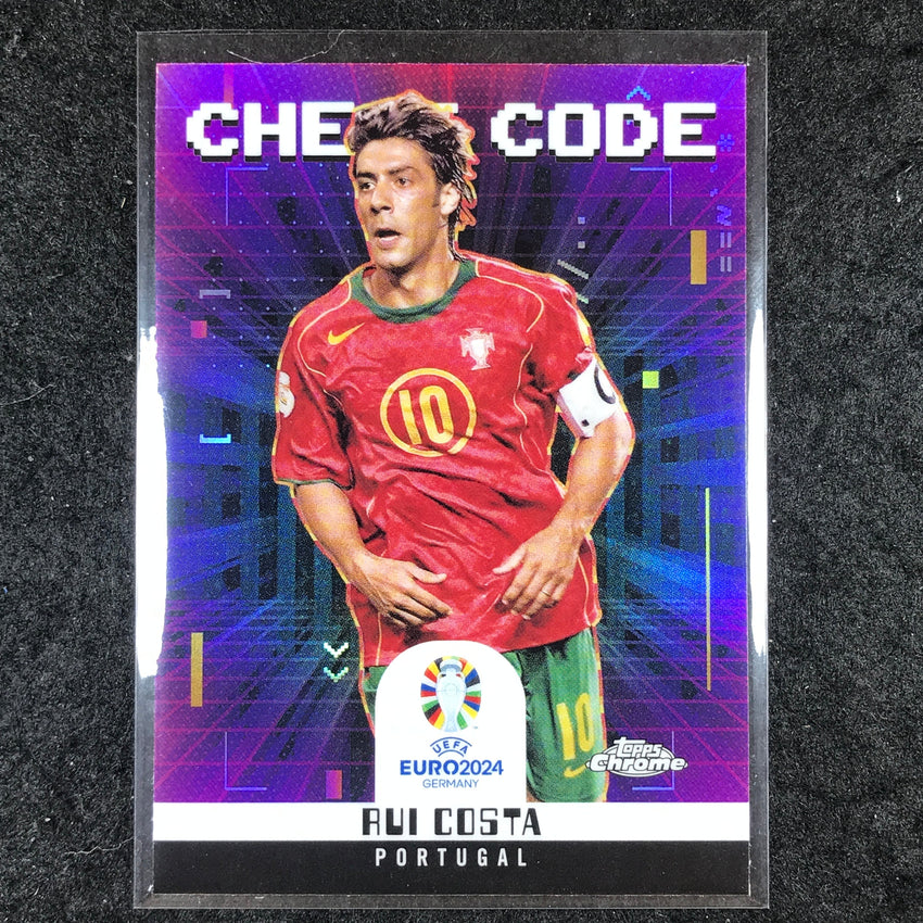 2023-24 Topps Chrome UEFA Euro RUI COSTA Cheat Code Base #4