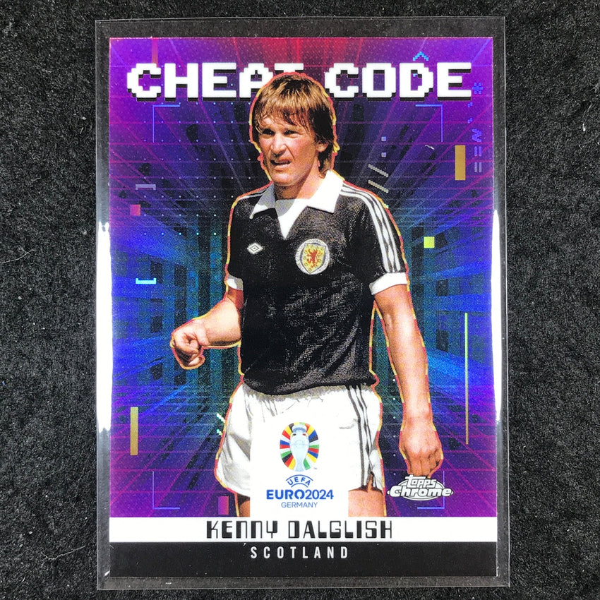 2023-24 Topps Chrome UEFA Euro KENNY DALGLISH Cheat Code Base #6