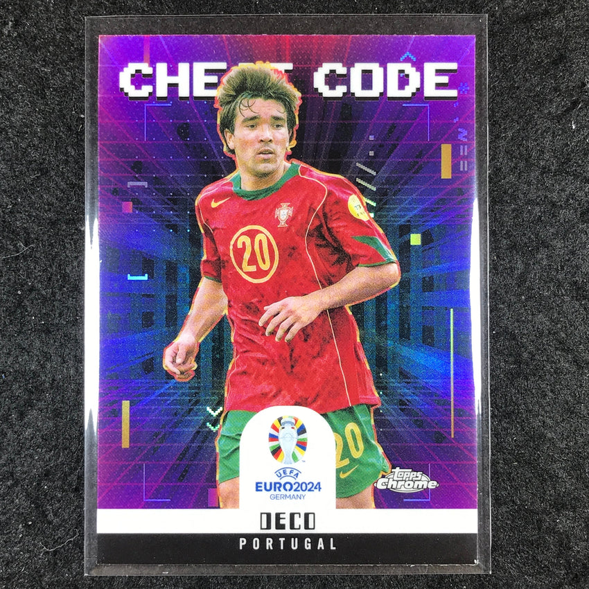 2023-24 Topps Chrome UEFA Euro DECO Cheat Code Base #7