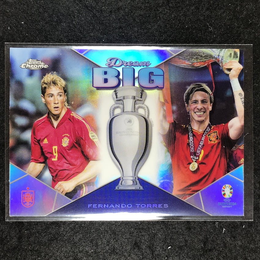 2023-24 Topps Chrome UEFA Euro FERNANDO TORRES Dream Big Base #9