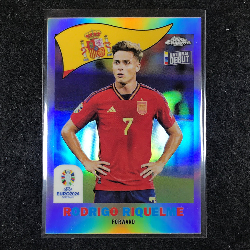 2023-24 Topps Chrome UEFA Euro RODRIGO RIQUELME 1960 Topps Chrome Debut Base #4