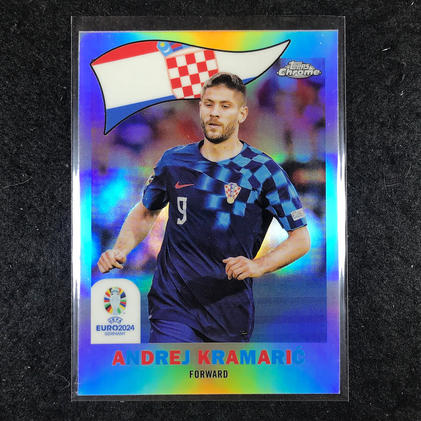 2023-24 Topps Chrome UEFA Euro ANDREJ KRAMARIC 1960 Topps Chrome Base #5