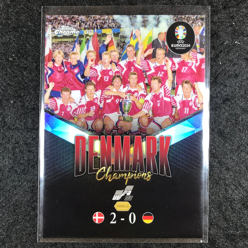 2023-24 Topps Chrome UEFA Euro UEFA EURO 1992 FINAL Ultimate Showdown Base #4