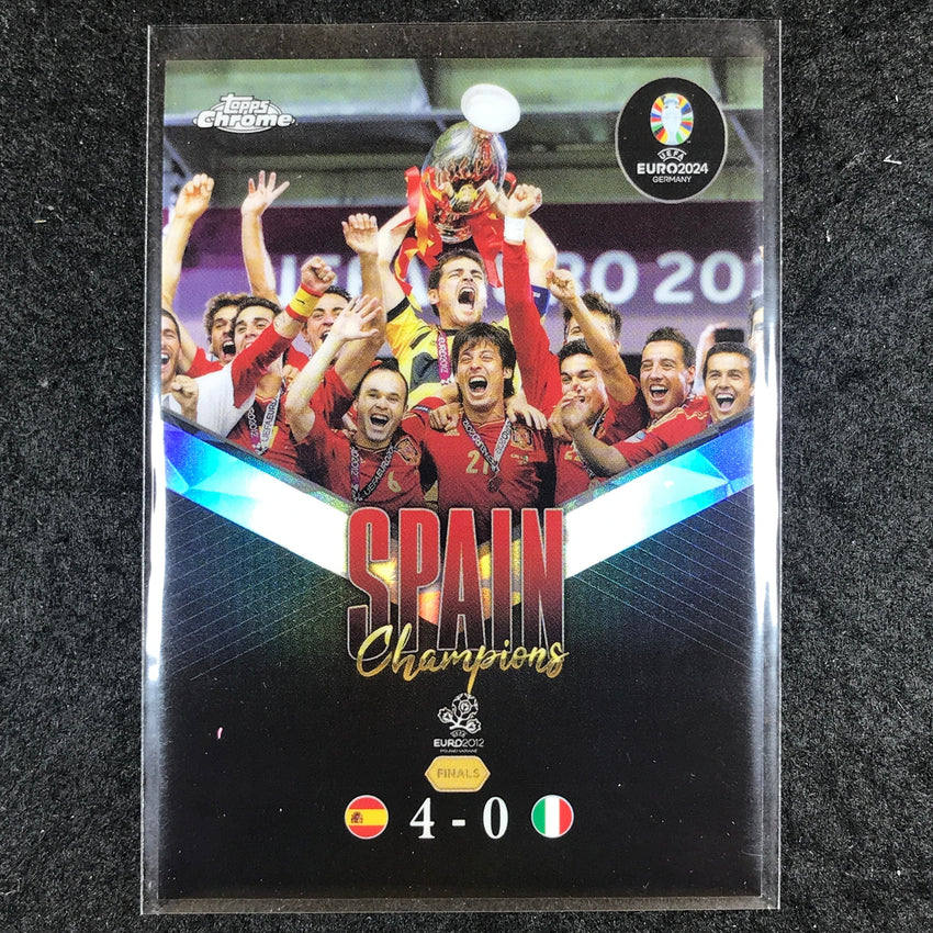 2023-24 Topps Chrome UEFA Euro UEFA EURO 2012 FINAL Ultimate Showdown Base #5