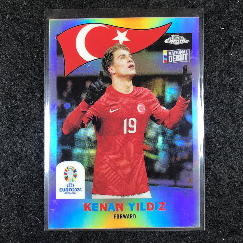 2023-24 Topps Chrome UEFA Euro KENAN YILDIZ 1960 Topps Chrome Debut Base #6
