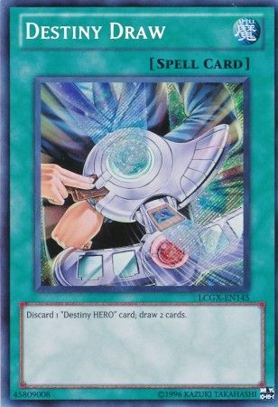 Destiny Draw - Lcgx-en145 - Secret Rare Unlimited