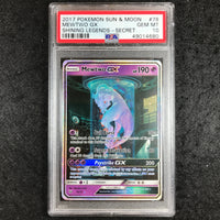 PSA 10 Mewtwo GX - 78/73 - Secret Rare Sun & Moon Shining Legends 680